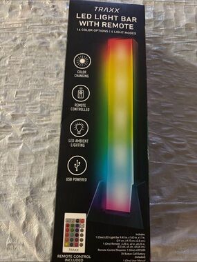 Rainbow LED Light Bar – Multicolor Ambient Lantern
